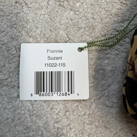 NWT Vera Bradley Frannie Suzani Quilted Zip Top Shoulder Crossbody Bag Retired - Picture 6 of 6